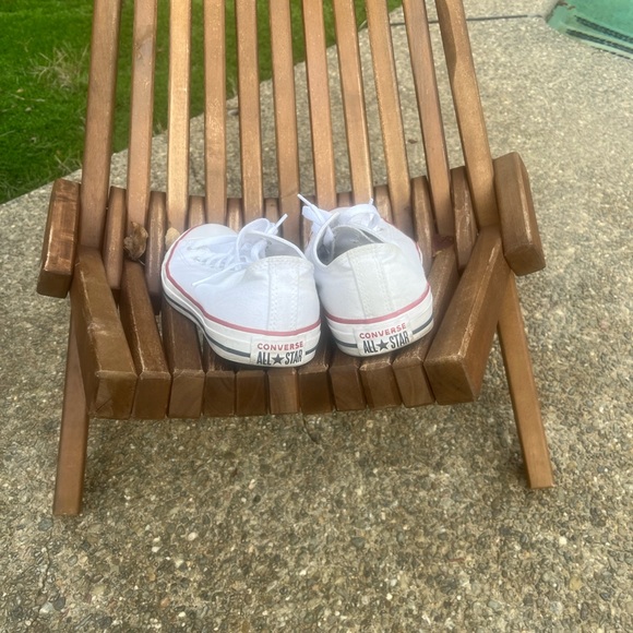 White low top Chucks! - Picture 3 of 6